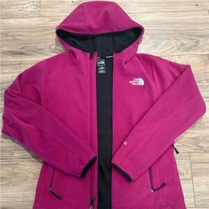The North Face WindWall Fleece Hoodie – Magenta Pink – Women’s Medium
